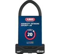 ABUS Bügelschloss Granit Extreme 59 - Motorrad- & Fahrradschloss mit XPlus Zylinder - höchstes ABUS-Sicherheitslevel 20 - Bügelhöhe 260 mm