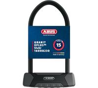 ABUS Bügelschloss Granit XPlus 540 + USH-Halterung - Fahrradschloss mit 13 mm starkem Bügel und XPlus Zylinder - ABUS-Sicherheitslevel 15-230 mm Bügelhöhe