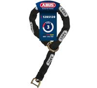 Abus Chain 12KS 120 for 8008 Black Motorrad schlösser