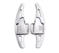 abywrpagg Kompatibel Mit Ford Für Focus Für Kuga Remodel 2015 2016 2017 2018 2019 Lenkrad-Schaltwippen-Verlängerung Autozubehör(Silver)