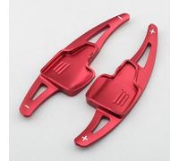 abywrpagg Kompatibel Mit Ford Für Kuga Für Escape 2017 2018 2019 2020 2021 2022 2023 2-teilige Lenkradschaltpaddelverlängerung Autozubehör(Red)