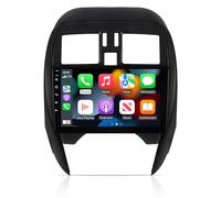 ACAVICA Android 14 Auto Radio 2GB+32GB Wireless Carplay Android Auto - 9 Zoll Touchscreen, DSP Bluetooth GPS Navi - Autoradio für Nissan MICRA MK4 K13 2010-2016 mit WiFi Rückfahrkamera Unterstützung