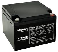 Acconic Hi-Life Power AGM Profi Blei-Akku extrem zyklenfest vorgeladen auslaufsicher (12V 24Ah)