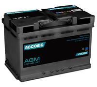 ACCONIC VDC80 Deep Cycle AGM 80Ah Batterie