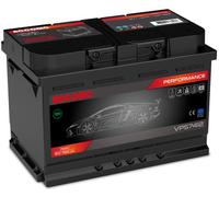 Acconic VP57412 Performance 75Ah Autobatterie 574 012 068