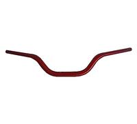 Accossato-Lenker rot in Aluminium für Moto Guzzi California Touring E4 von 2017 bis 2020, Durchmesser 28 mm, lenker hoch kurve