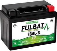 Motorradbatterie Akku Batterie Fulbat FB4L-B GEL High Power 5Ah Adly/Herchee,Apr