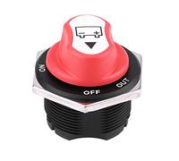 Accu Schakelaar 300A-Autobatterie Isolator Schalter Battery Isolator Switch Batterieschalter Schlüssel Max 32 V Dc 200A Cont 300A Int Ein/Off Für Den Vorschaft/Offread Fahrzeug/Lkw