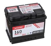 Accurat Impulse I60 Autobatterie 60Ah AGM Start-Stop