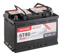 Accurat Semi Traction ST80 AGM Versorgungsbatterie 80Ah