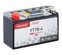 Accurat Sport GEL LCD YT7B-4 Motorradbatterie 7Ah 12V