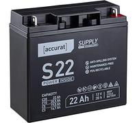 Accurat Supply S22 12V AGM Bleiakku 22Ah