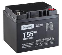 Accurat T55 Pro AGM Rollstuhl-Batterie 12V 55Ah Elektromobil Seniorenmobil VRLA