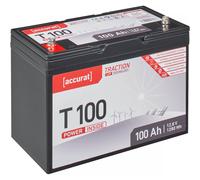 Accurat Traction T100 LFP 12V LiFePO4 Lithium Versorgungsbatterie 100 Ah