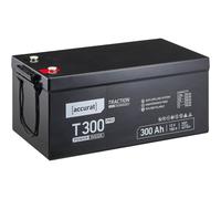 Accurat 12V 300Ah Blei-Akku AGM Blei-Batterie Zyklenfest Traction Pro-Serie VRLA Versorgungsbatterie T300 Pro (wartungsfrei)