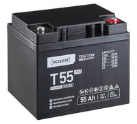 Accurat Traction T55 Pro 12V AGM Bleiakku 55Ah