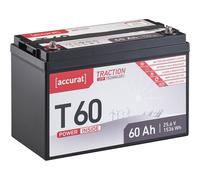 Accurat Traction T60 LFP 24V LiFePO4 Lithium Versorgungsbatterie 60 Ah