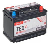 'Accurat Traction T80 LFP DIN BT 12V LiFePO4 Lithium Versorgungsbatterie 80Ah'