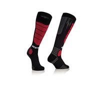 Acerbis Motocross Impact Socken, schwarz/rot, Größe S/M