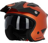 Acerbis Aria Metallic Jethelm, orange, Größe S für Männer