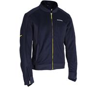 Acerbis Gordon wasserdichte Motorrad Textiljacke, blau-gelb, Größe M für Männer