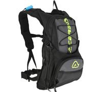 Acerbis Rucksack mit Trinksystemvorrichtung H2O Logo Schwarz/Grau