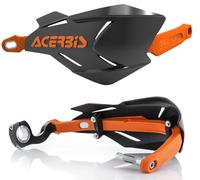 Acerbis Handguards Enduro MX Handprotektoren X-Factory schwarz orange