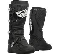 Acerbis Whoops Schwarz Weiß Motocross Stiefel Größe 44