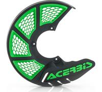 Acerbis X-Brake 2.0 Frontscheibenabdeckung, schwarz/grün, Einheitsgröße