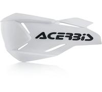 Acerbis X-Factory 2634651035 Handprotektoren, Weiß/Schwarz