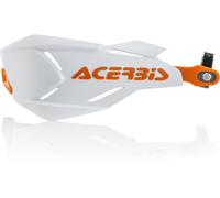 Acerbis Unisex X-factory X Factory Handprotektor, Weiß/Orange, Einheitsgröße EU