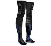 Acerbis X-Leg Pro Socken, schwarz/blau, Größe S/M