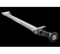 Achse VG7 750 kg,1400 mm, UNGEBREMST, für PKW-Anhänger, KNOTT