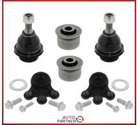 Achsschenkel Reparatur Satz für Citroen C5 III 4x Traggelenk 2x Buchse Vorne