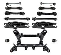 Achsträger hinten für BMW 1 E81 8 Querlenker 2 Koppelstange 2 Lager Hinterachse