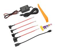 Acouto Cam Hardwire Kit 12V -30 V Bis 5 V Low Spannung Kamera Kabel -Hardwire Set für Spiegel Cam Navigator Kitdashcam Hard Wire Kitdashcam KitVolt Transformation