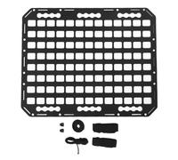 Acouto Fahrzeug-Molle-Panel, Modulares Aluminium-Aufbewahrungsbrett mit L-Schienenmontage für Limousinen, SUVs, Pickups, Wohnmobile, Anhänger, Campingwagen, Garagen