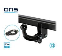 ACPS-ORIS ANHÄNGERKUPPLUNG STARR MIT 13-pol. E-SATZ passend für VW GOLF 5+6 +VAN