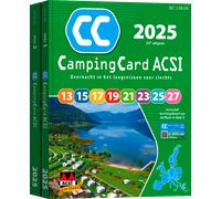 ACSI CampingCard-Campingführer 2025 inklusive Ermäßigungskarte für 3000 Campingplätze in 25 Ländern Sprache Niederländisch Niederländisch