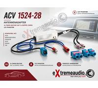 ACV 1524-28 Antennenadapter 2x FAKRA Buchse auf 1x Doppel Fakra 12V Phantom