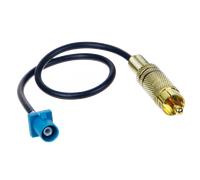 ACV 771000-2011 Rã¼Ckfahrkamera-Adapter Fakra (Male) auf Cinch (Male)