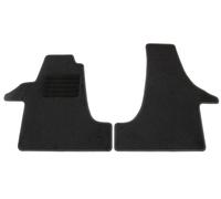 AD Tuning Auto Fußmatten 2-teilig passgenau für VW T5 + T6 5/2003-2021 (2 Einzelsitzen vorne, ohne Befestigung) Textil
