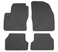 AD Tuning Gummifußmatten 4-teilig für Ford Focus MK2 DA3 (2004-2010) - Passgenaue Allwetter Automatten, rutschfest & Wasserdicht