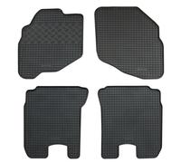 AD Tuning Gummifußmatten 4-teilig für Honda Jazz 1 (2003-2007) + Honda City (2006-) - Passgenaue Allwetter Automatten, rutschfest & Wasserdicht
