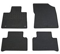 AD Tuning Gummifußmatten 4-teilig für Kia Sorento 4M Q4 (2020-, alle außer Hybrid) - Passgenaue Allwetter Automatten, rutschfest & Wasserdicht