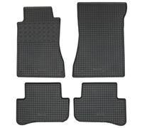 AD Tuning Gummifußmatten 4-teilig für Mercedes C-Klasse W203 + S203 (2000-2007) - Passgenaue Allwetter Automatten, rutschfest & Wasserdicht