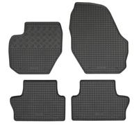 Gummi Fußmatten Set, 4teilig, Gummifußmatten Gummimatten Matten