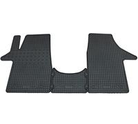 AD Tuning Gummifußmatten Set passend für VW T5 ab 2003 & VW T6 ab 2015 - 3-teilig Auto Fußmatten, Allwetter, rutschfest, wasserfest - RI902778