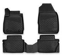 AD Tuning TPE Fußmatten für Ford Fiesta MK7 Druckknopf (10/2008-4/2017)