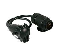 Adapter 13<->7 Pole, mit Verkabelung zu 40 cm.
